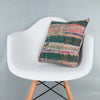 Contemporary Multiple Color Kilim Pillow Cover 16x16 8008