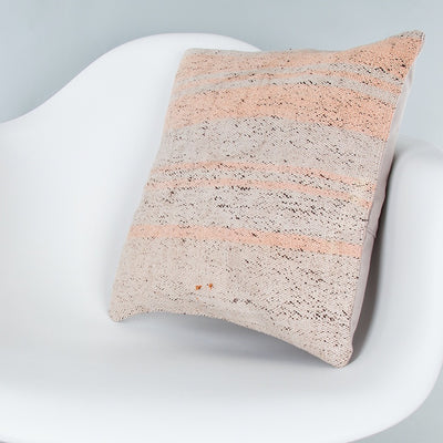 Contemporary Multiple Color Kilim Pillow Cover 16x16 8012