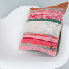 Contemporary Multiple Color Kilim Pillow Cover 16x16 8123