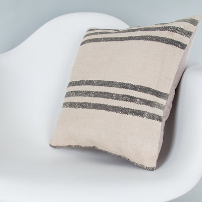 Contemporary Multiple Color Kilim Pillow Cover 16x16 8172