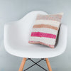 Contemporary Multiple Color Kilim Pillow Cover 16x16 8173