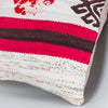 Contemporary Multiple Color Kilim Pillow Cover 16x16 8181