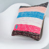 Contemporary Multiple Color Kilim Pillow Cover 16x16 8210
