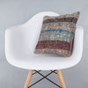 Contemporary Multiple Color Kilim Pillow Cover 16x16 8220