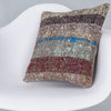 Contemporary Multiple Color Kilim Pillow Cover 16x16 8220