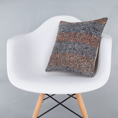Contemporary Multiple Color Kilim Pillow Cover 16x16 8223