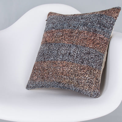 Contemporary Multiple Color Kilim Pillow Cover 16x16 8223