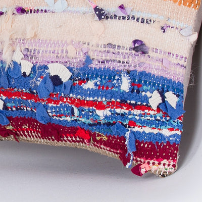 Contemporary Multiple Color Kilim Pillow Cover 16x16 8234