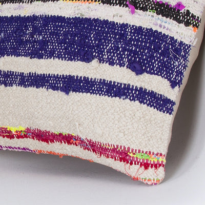 Contemporary Multiple Color Kilim Pillow Cover 16x16 8255