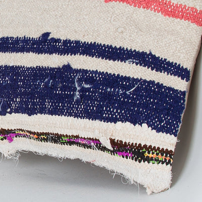 Contemporary Multiple Color Kilim Pillow Cover 16x16 8266