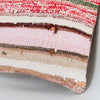 Contemporary Multiple Color Kilim Pillow Cover 16x16 8267