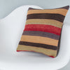 Contemporary Multiple Color Kilim Pillow Cover 16x16 8271