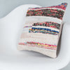Contemporary Multiple Color Kilim Pillow Cover 16x16 8315