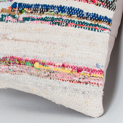 Contemporary Multiple Color Kilim Pillow Cover 16x16 8315