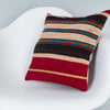 Contemporary Multiple Color Kilim Pillow Cover 16x16 8329