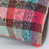 Contemporary Multiple Color Kilim Pillow Cover 16x16 8330