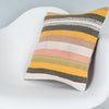 Contemporary Multiple Color Kilim Pillow Cover 16x16 8344