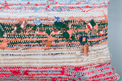 Contemporary Multiple Color Kilim Pillow Cover 16x24 8446