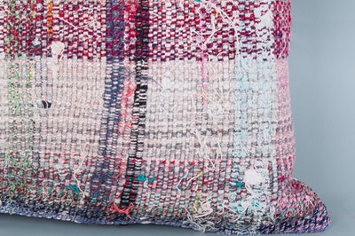 Contemporary Multiple Color Kilim Pillow Cover 16x24 8452