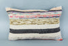 Contemporary Multiple Color Kilim Pillow Cover 16x24 8455