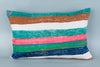 Contemporary Multiple Color Kilim Pillow Cover 16x24 8456