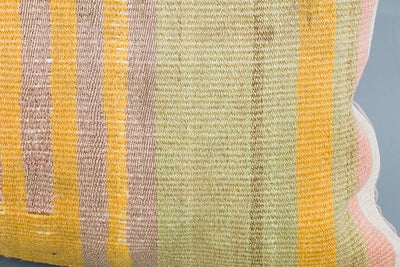 Contemporary Multiple Color Kilim Pillow Cover 16x24 8483