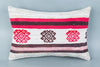 Contemporary Multiple Color Kilim Pillow Cover 16x24 8500