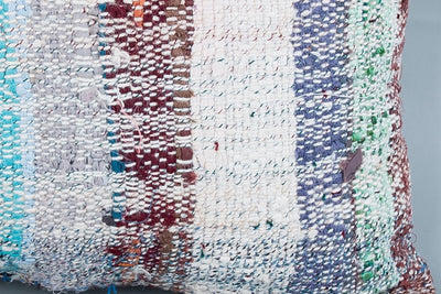 Contemporary Multiple Color Kilim Pillow Cover 16x24 8514