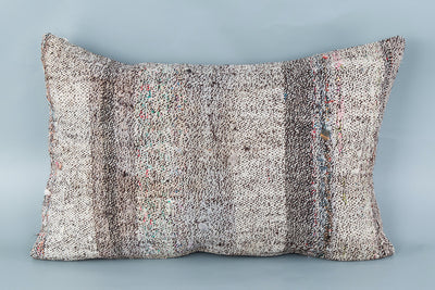 Contemporary Multiple Color Kilim Pillow Cover 16x24 8522