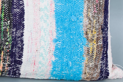 Contemporary Multiple Color Kilim Pillow Cover 16x24 8533