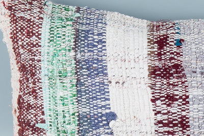 Contemporary Multiple Color Kilim Pillow Cover 16x24 8534