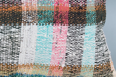Contemporary Multiple Color Kilim Pillow Cover 16x24 8561