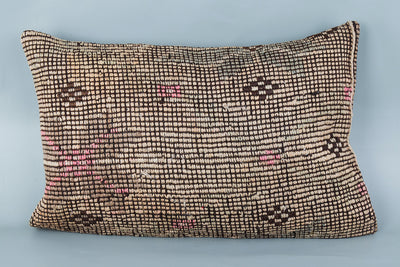 Contemporary Multiple Color Kilim Pillow Cover 16x24 8628
