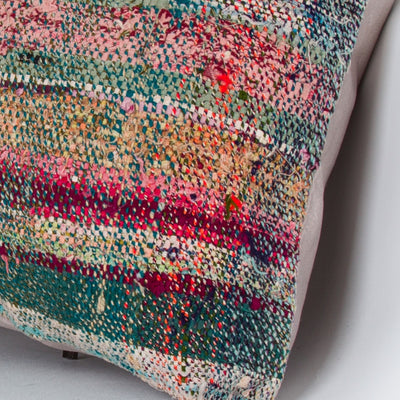 Contemporary Multiple Color Kilim Pillow Cover 20x20 8749