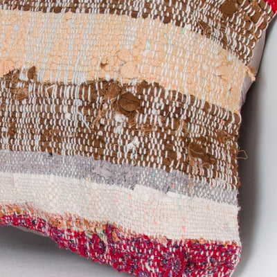 Contemporary Multiple Color Kilim Pillow Cover 20x20 8753