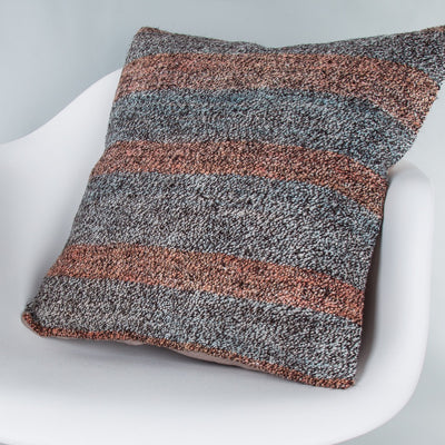 Contemporary Multiple Color Kilim Pillow Cover 20x20 8772