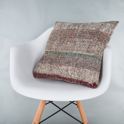 Contemporary Multiple Color Kilim Pillow Cover 20x20 8773