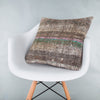 Contemporary Multiple Color Kilim Pillow Cover 20x20 8782