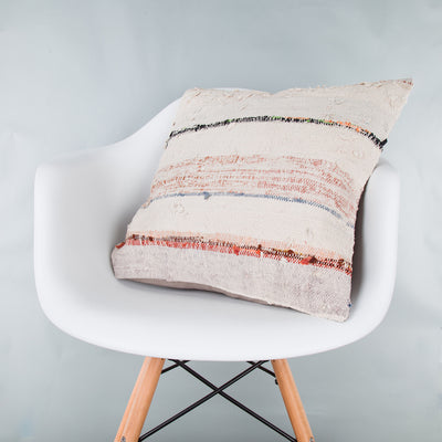 Contemporary Multiple Color Kilim Pillow Cover 20x20 8798