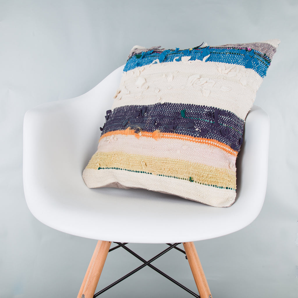 Contemporary Multiple Color Kilim Pillow Cover 20x20 8799