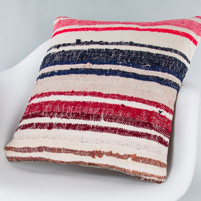 Contemporary Multiple Color Kilim Pillow Cover 20x20 8924