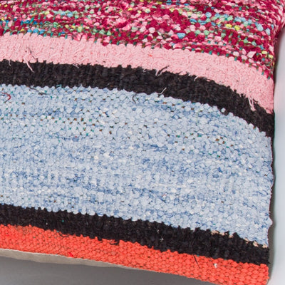 Contemporary Multiple Color Kilim Pillow Cover 20x20 8927