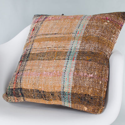 Contemporary Multiple Color Kilim Pillow Cover 20x20 8940