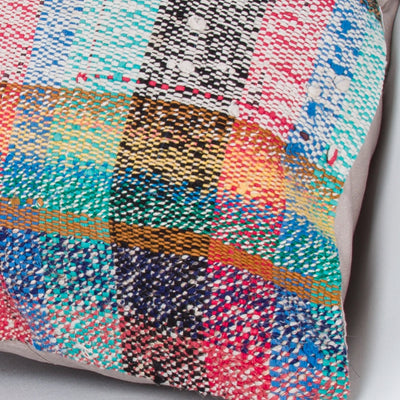 Contemporary Multiple Color Kilim Pillow Cover 20x20 9052