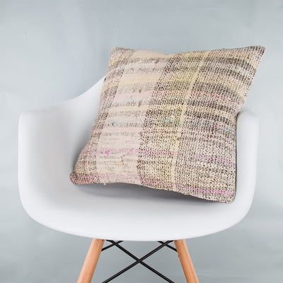 Contemporary Multiple Color Kilim Pillow Cover 20x20 9200