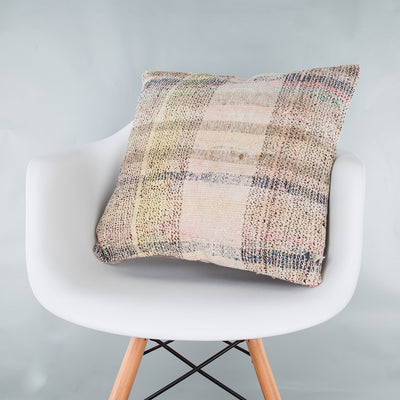 Contemporary Multiple Color Kilim Pillow Cover 20x20 9201