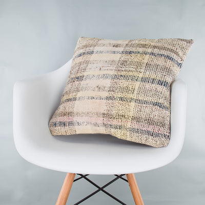Contemporary Multiple Color Kilim Pillow Cover 20x20 9202