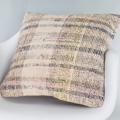 Contemporary Multiple Color Kilim Pillow Cover 20x20 9202