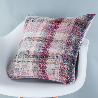 Contemporary Multiple Color Kilim Pillow Cover 20x20 9203