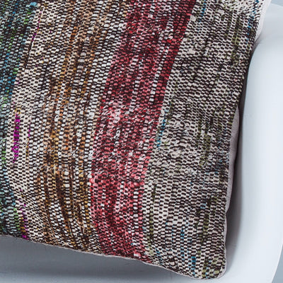 Contemporary Multiple Color Kilim Pillow Cover 20x20 9224